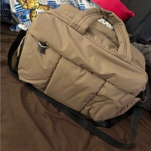 CALPAK brown weekender